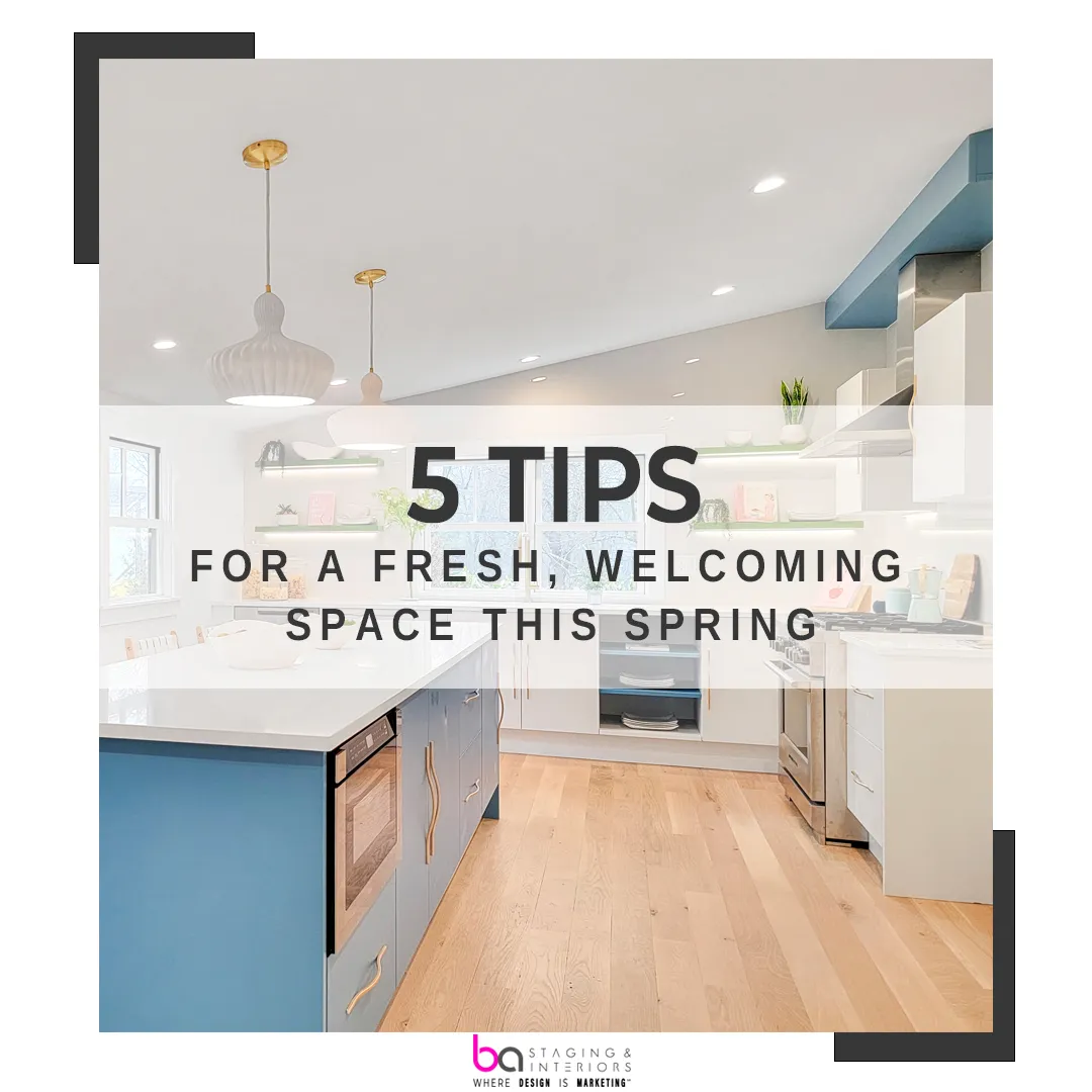 Fresh and welcoming space this spring