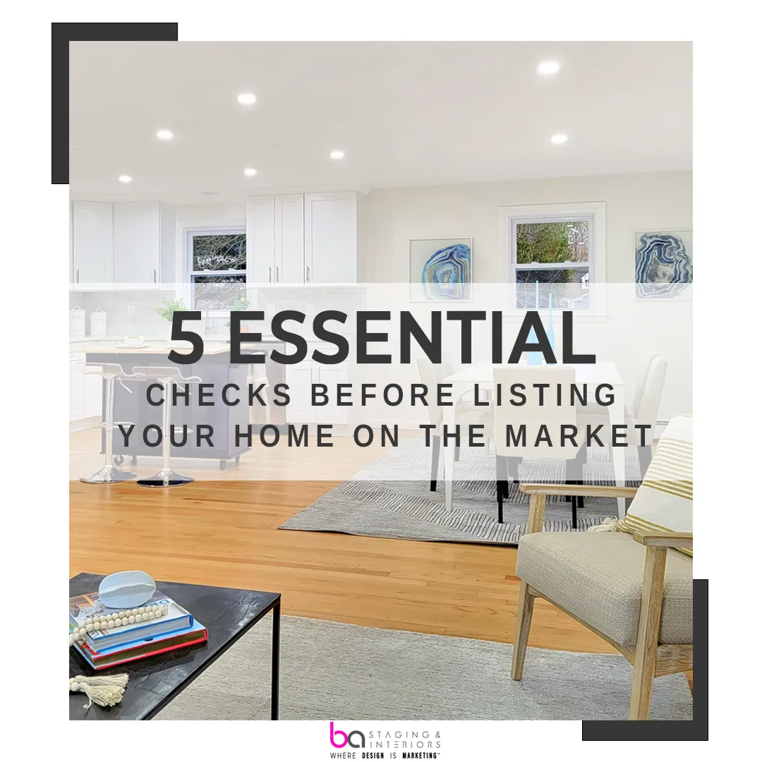 5 Essential home checks Before Listing Your Home on the Market