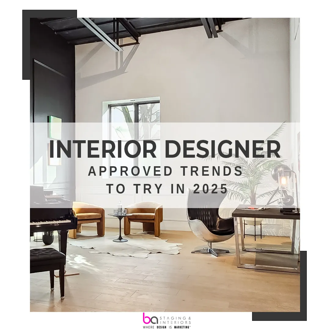Interior designer approved trends to try in 2025