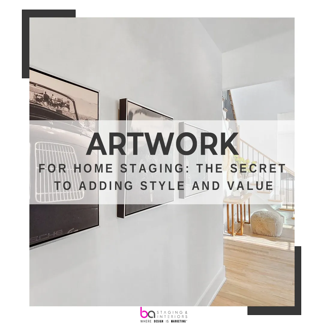 Artwork for home staging