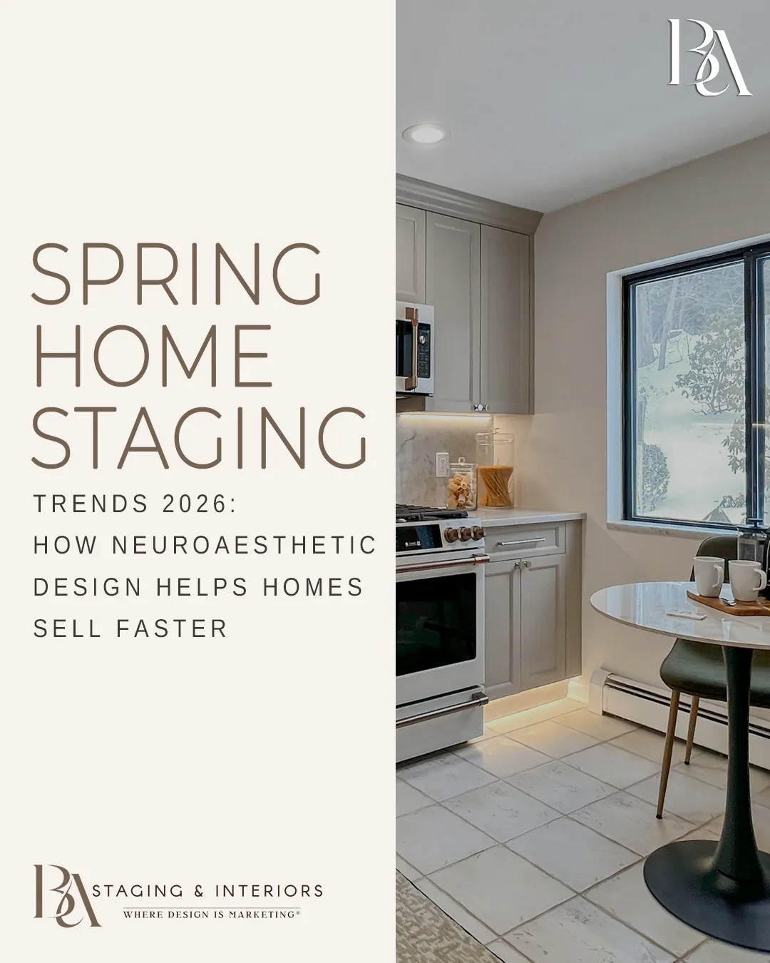 Spring Home Staging Trends 2026: How Neuroaesthetic Design Helps Homes Sell Faster