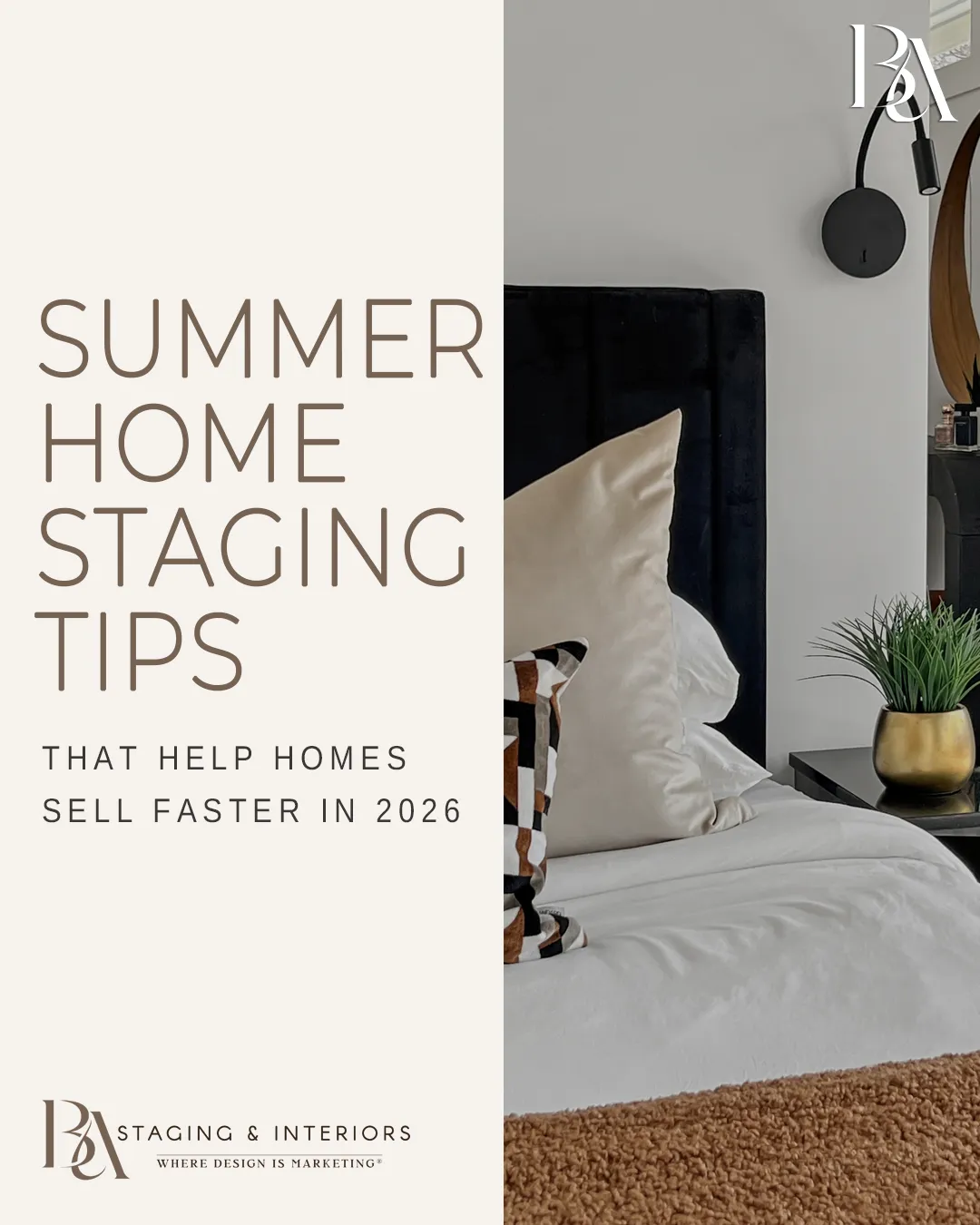 Summer Home Staging Tips That Help Homes Sell Faster in 2026