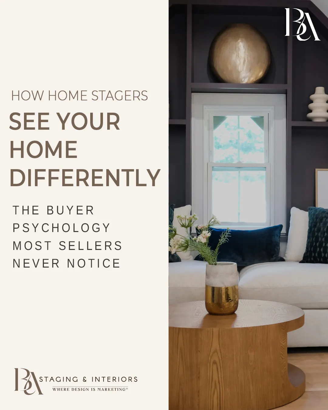 How Home Stagers See Your Home Differently How Home Stagers See Your Home Differently: The Buyer Psychology Most Sellers Never Notice